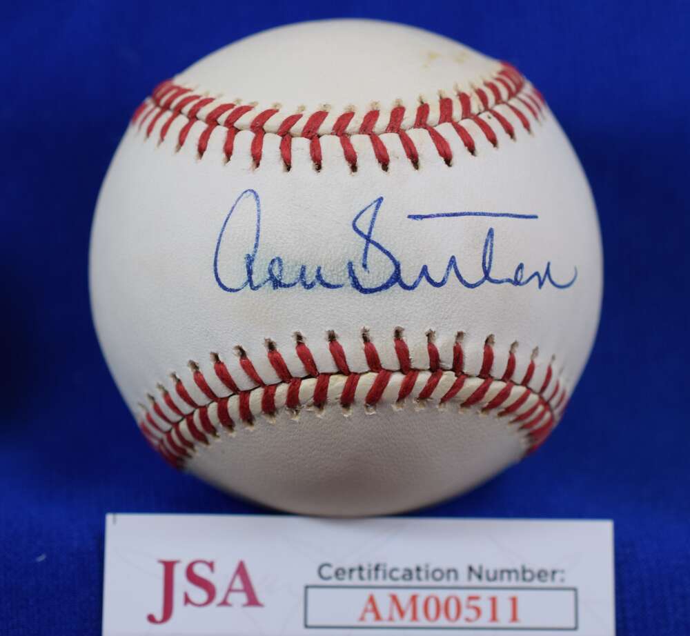 Don Sutton JSA COA Autograph National League Signed Baseball